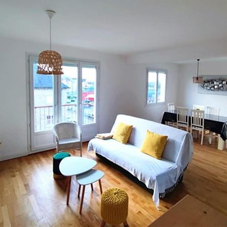 Appartement 76M2 Lumineux Centre Ville Garage Prive 3Ieme Etage Sans Ascenseur Fougeres Bagian luar foto